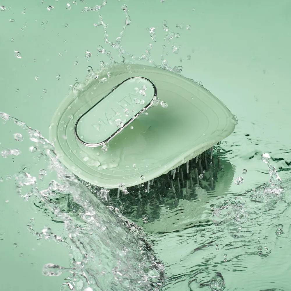 Manta Healthy Hair Brush Serene Green