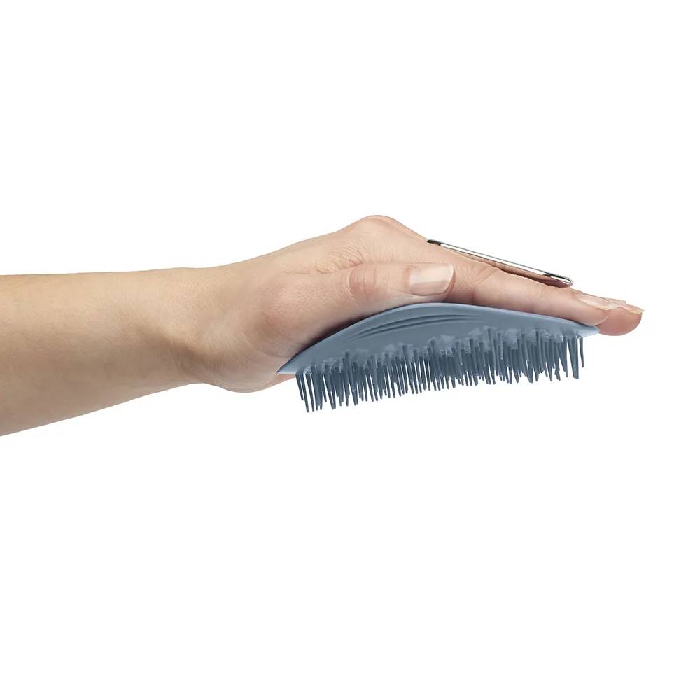 Manta Mirror Healthy Hair Brush Blue