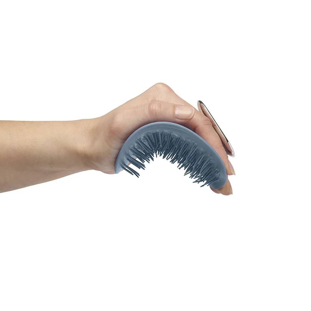 Manta Mirror Healthy Hair Brush Blue