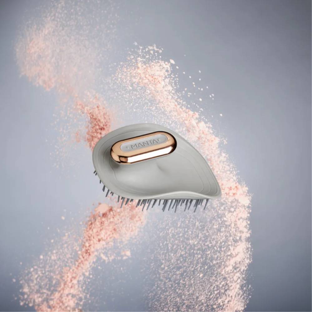 Manta Pulse Healthy Hair Brush Therapy Grey