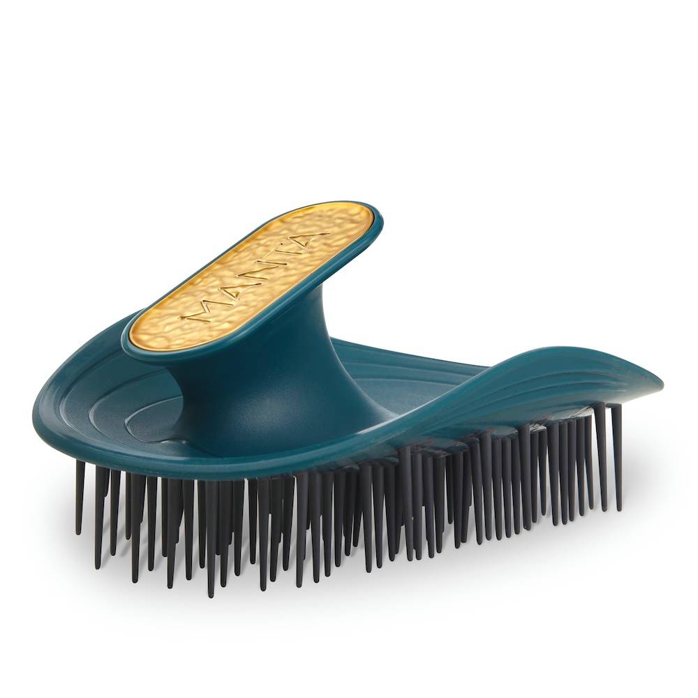 Manta Healthy Hair Brush Curly, Kinks & Coils Soft Teal