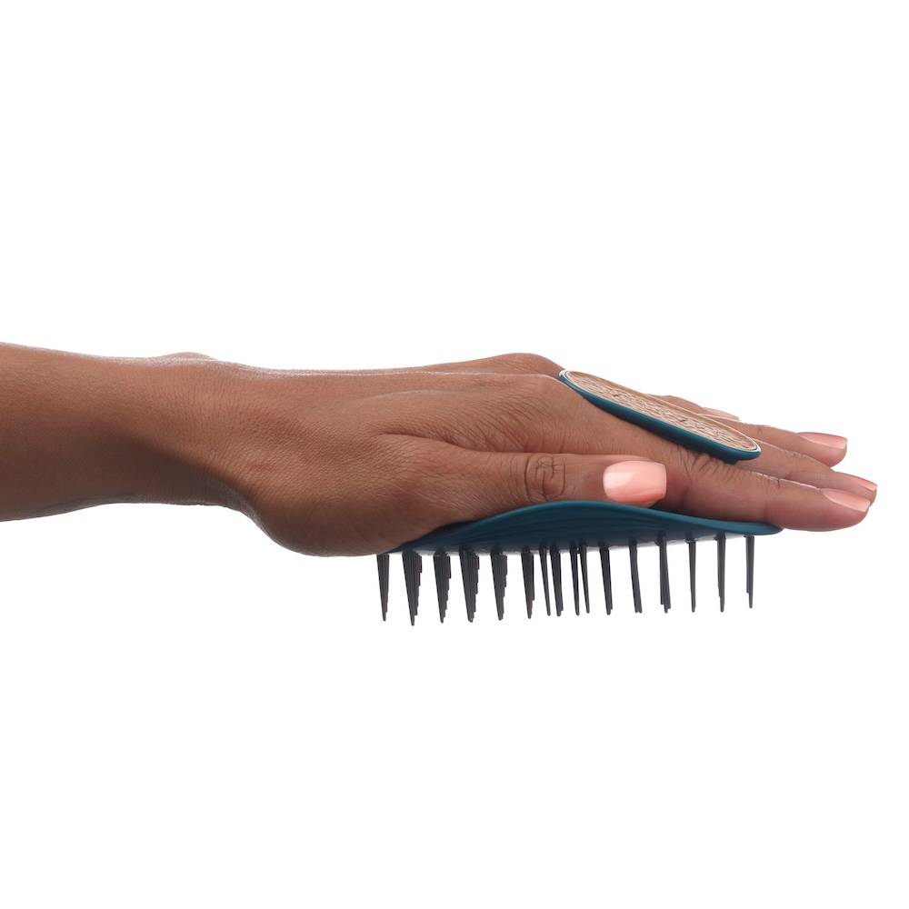 Manta Healthy Hair Brush Curly, Kinks & Coils Soft Teal