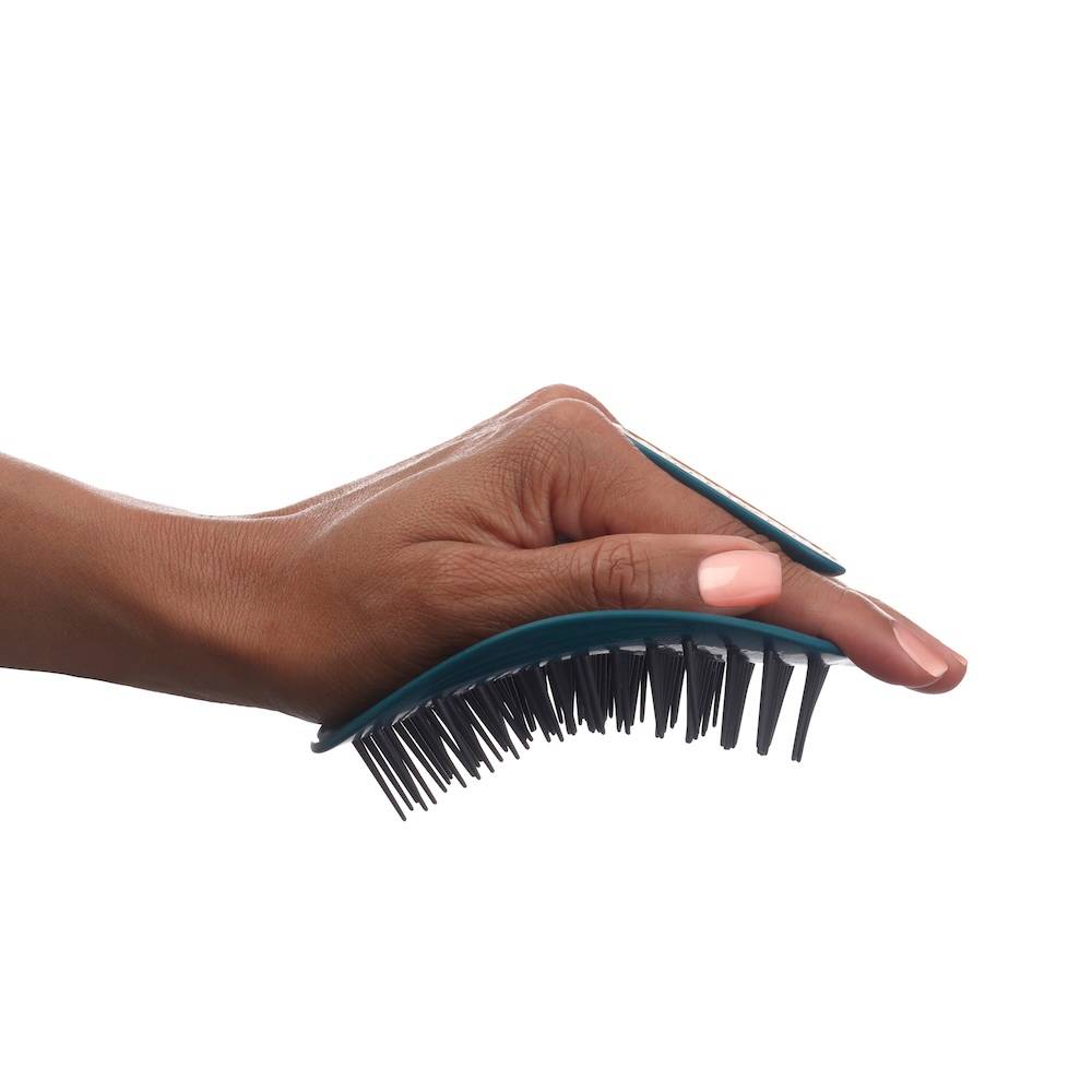 Manta Healthy Hair Brush Curly, Kinks & Coils Soft Teal