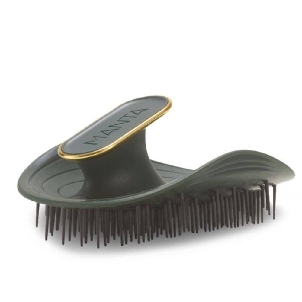 Manta Hair Brush Holly Green