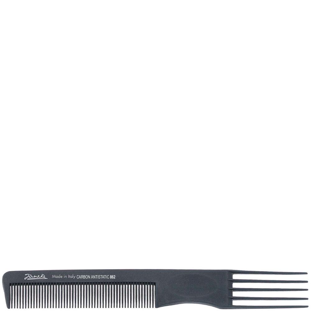 Janeke Carbonfibre Comb With Pick