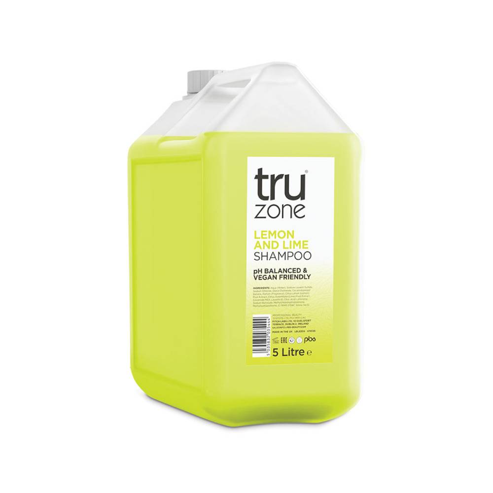 Truzone Lemon and Lime Shampoo 5 Litre