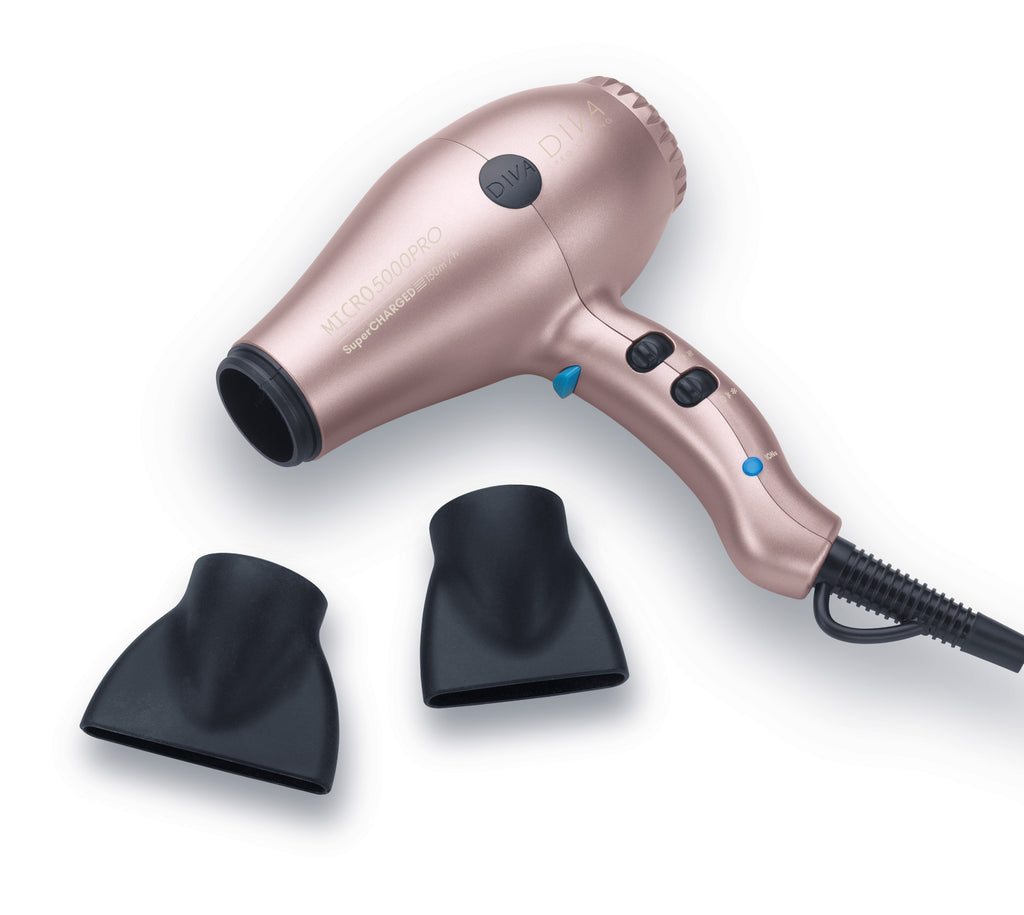Diva Micro 5000Pro Hairdryer Millenial Pink