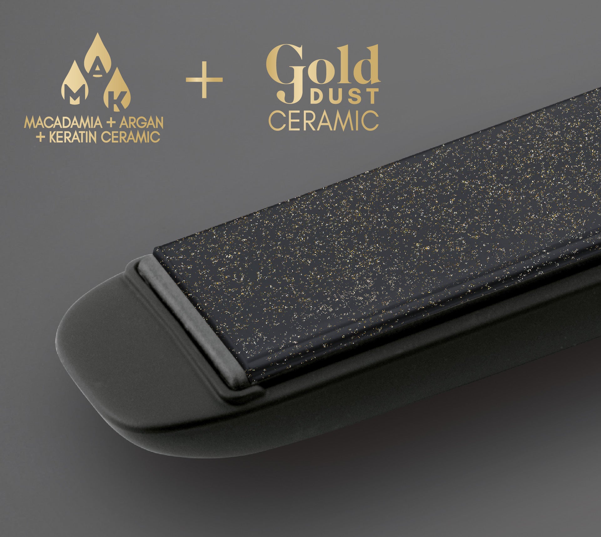 Diva Precious Metals Gold Dust Touch Straightener