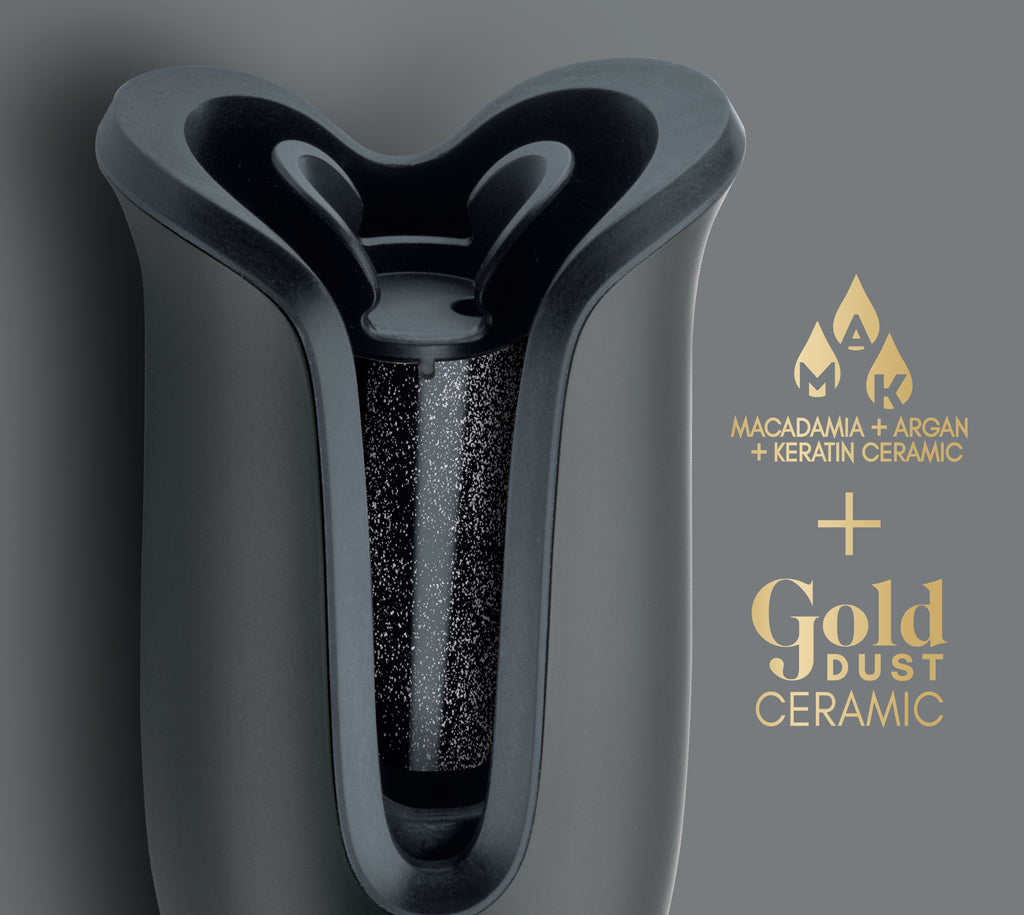 Diva Precious Metals Gold Dust Auto Curler