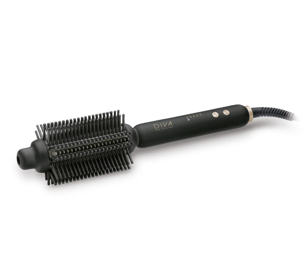 Diva Precious Metals Gold Dust Volume, Curling & Styling Hot Brush