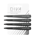 Diva Sectioning Clips Black (4)