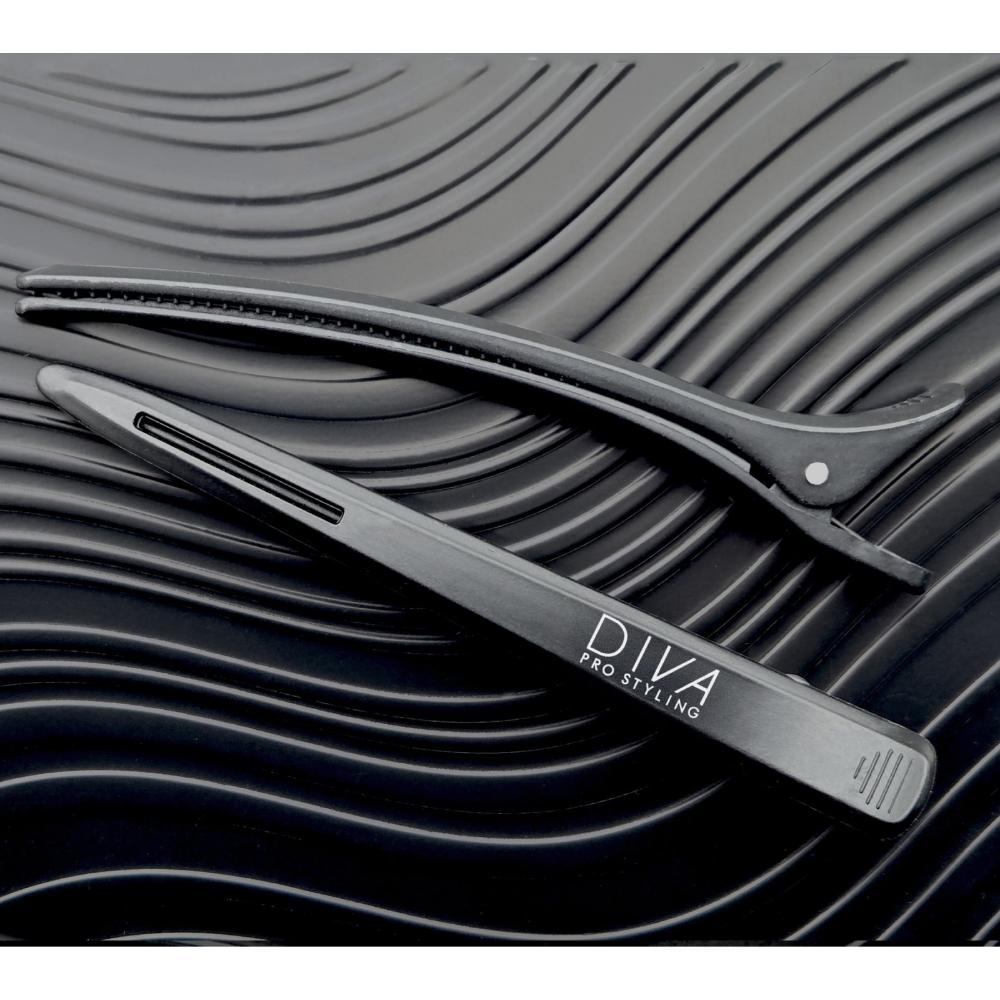 Diva Sectioning Clips Black (4)