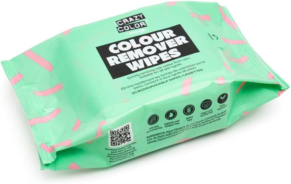 Crazy Color Colour Remover Wipes