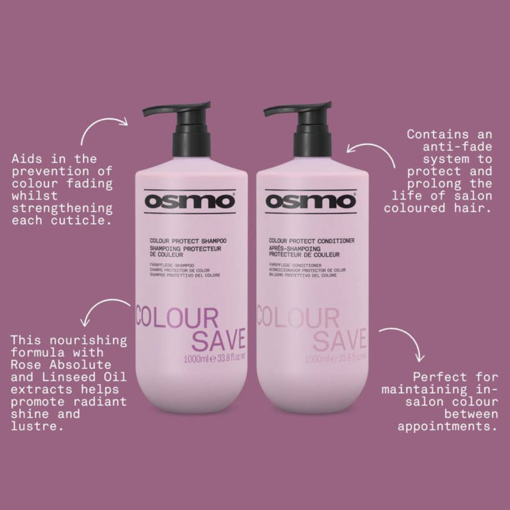 Osmo Colour Save Shampoo & Conditioner Duo 1L
