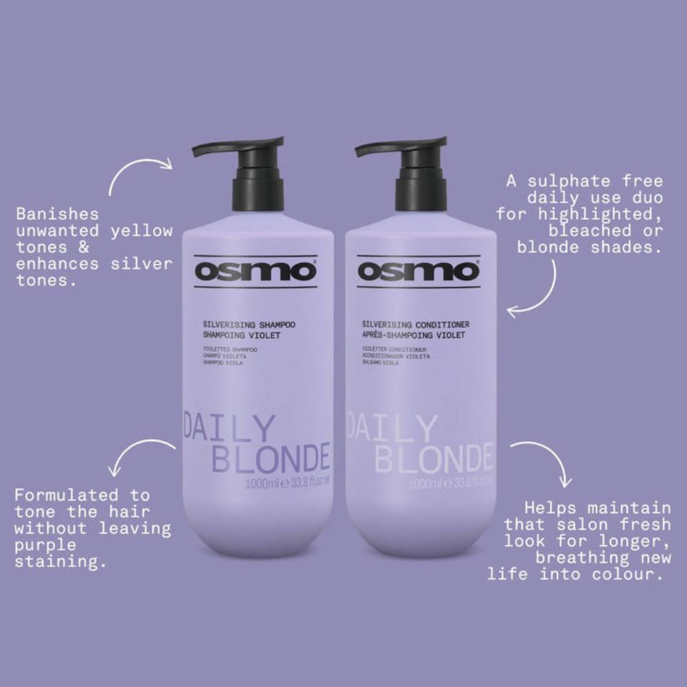 Osmo Daily Blonde Shampoo & Conditioner Duo 1L