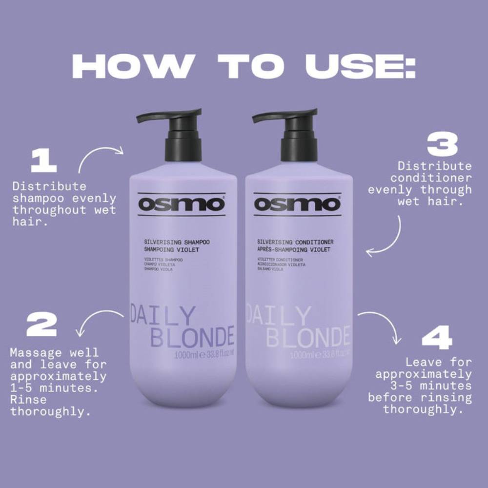 Osmo Daily Blonde Shampoo & Conditioner Duo 1L