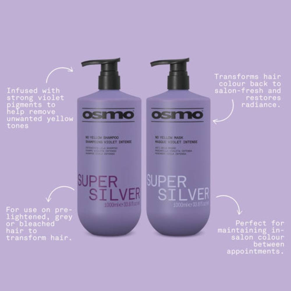 Osmo Super Silver Shampoo & Mask Duo 1L