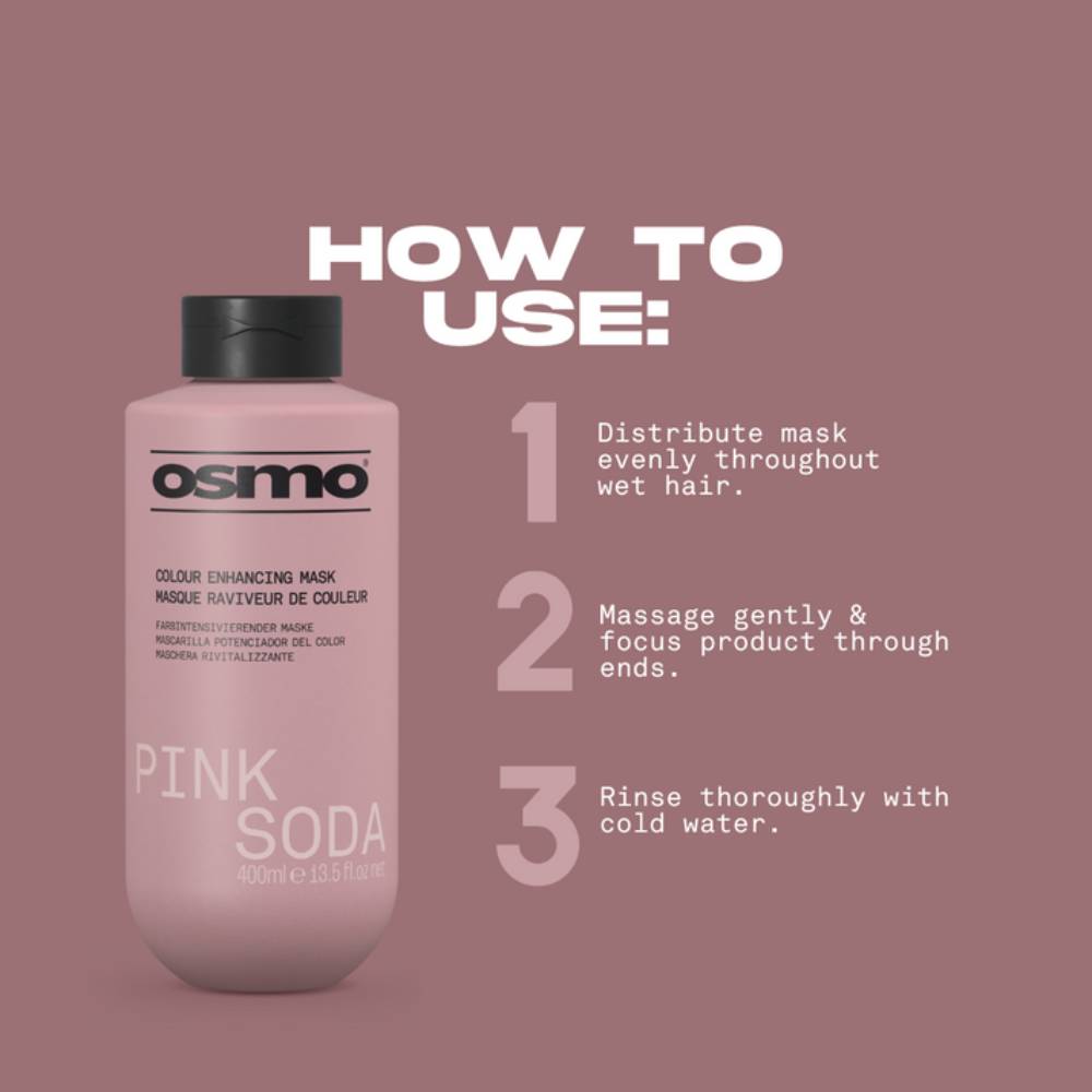 Osmo Pink Soda Shampoo & Mask Duo 1L