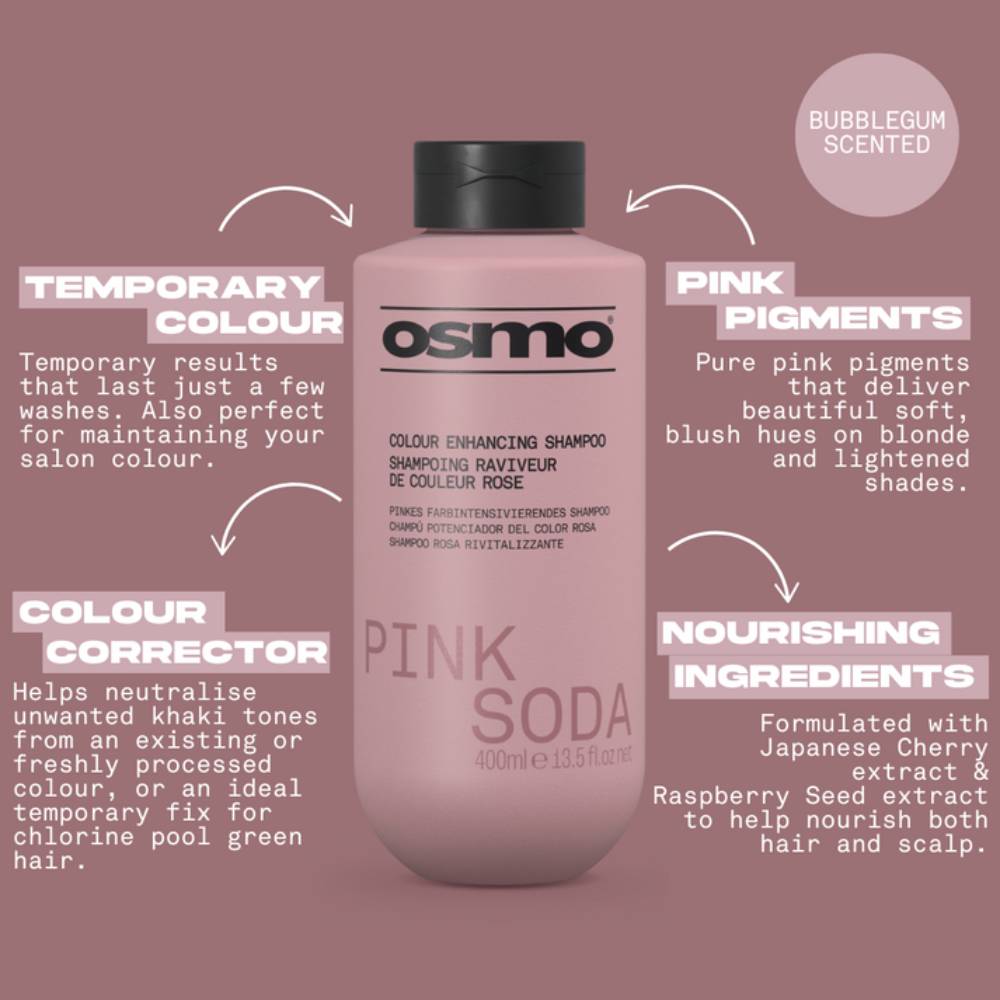Osmo Pink Soda Shampoo & Mask Duo 1L