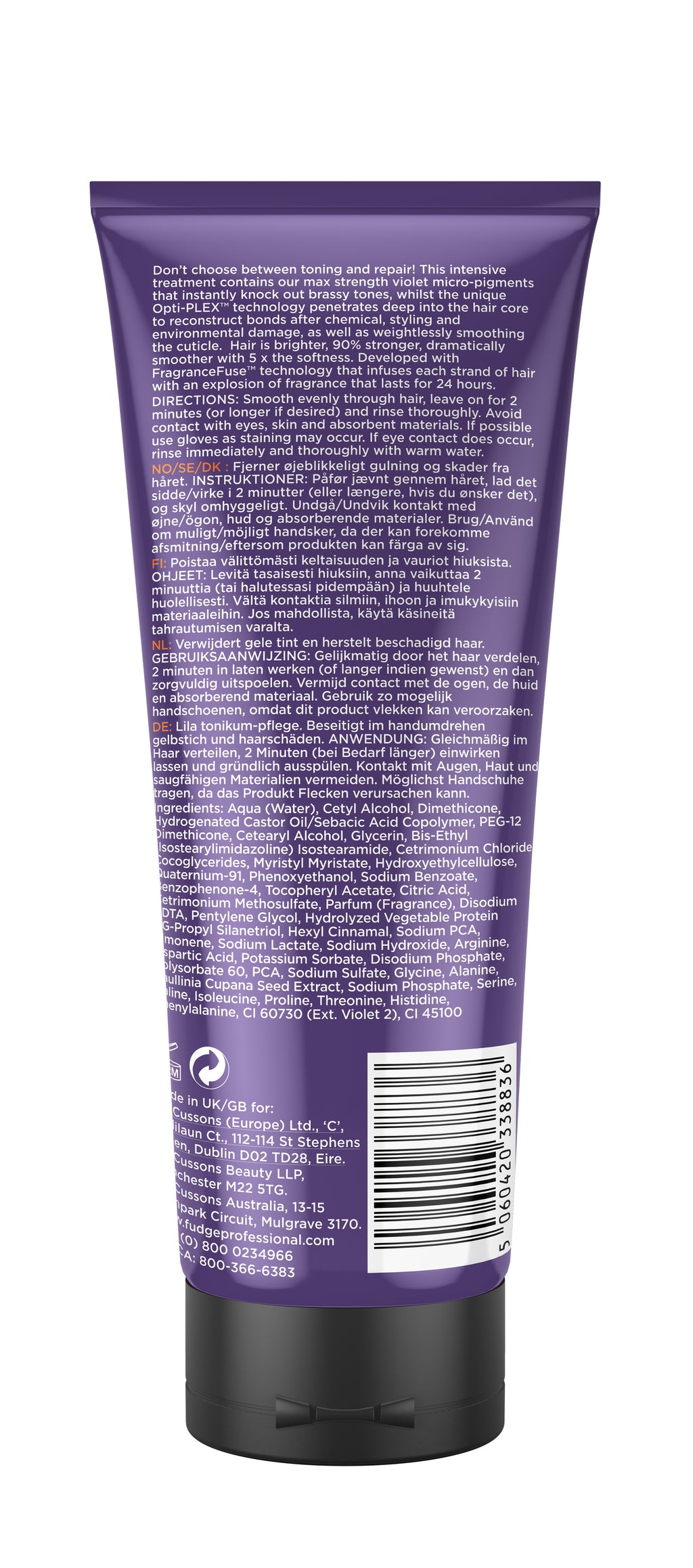 Fudge Clean Blonde Damage Rewind Violet-Toning Treatment 200ml
