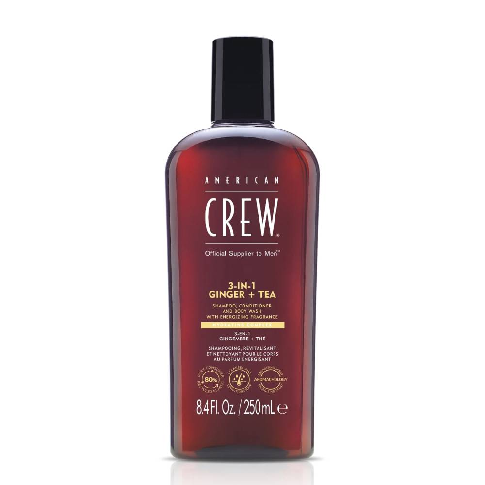 American Crew 3-In-1 Ginger + Tea 250ml