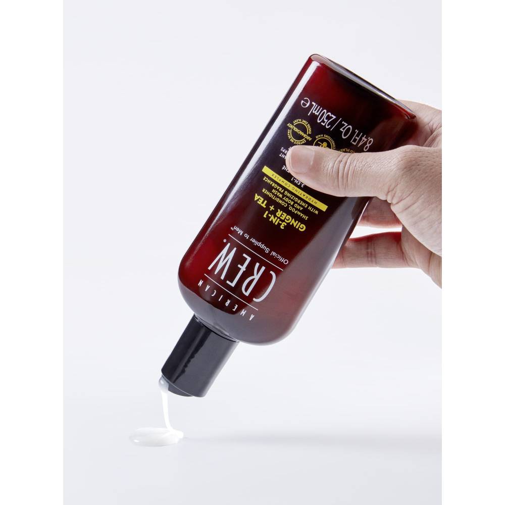 American Crew 3-In-1 Ginger + Tea 250ml