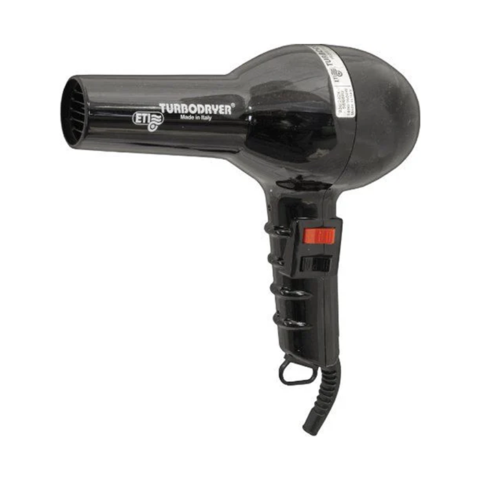 ETI Turbo 2000 Hairdryer - Black
