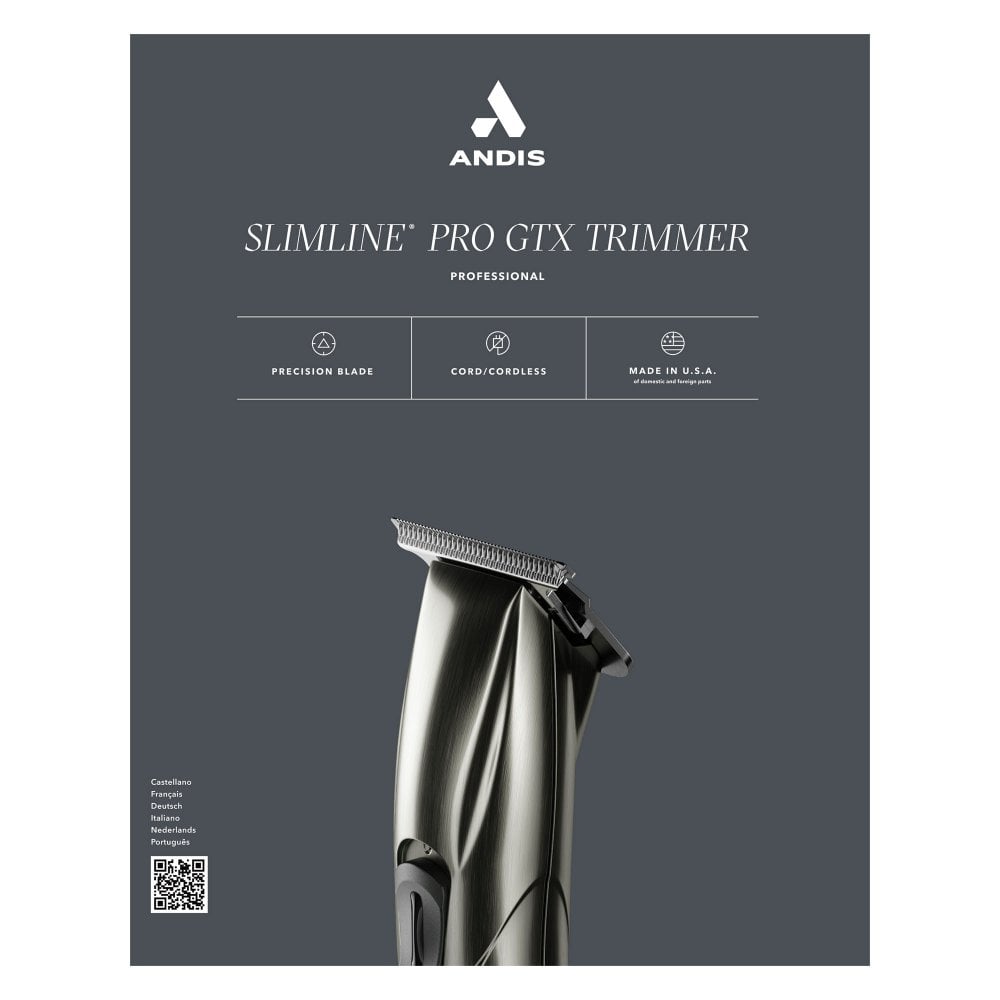 Andis Slimline Pro (D8) GTX Trimmer