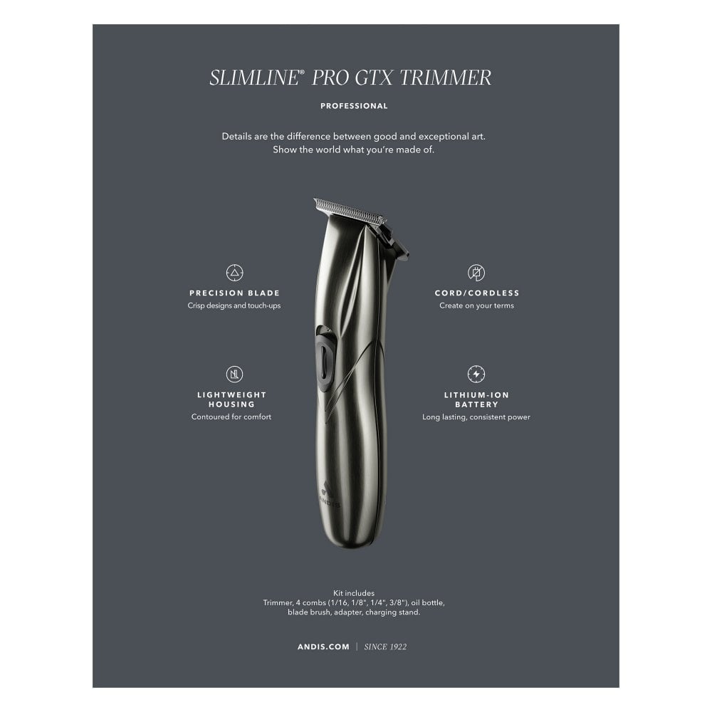 Andis Slimline Pro (D8) GTX Trimmer