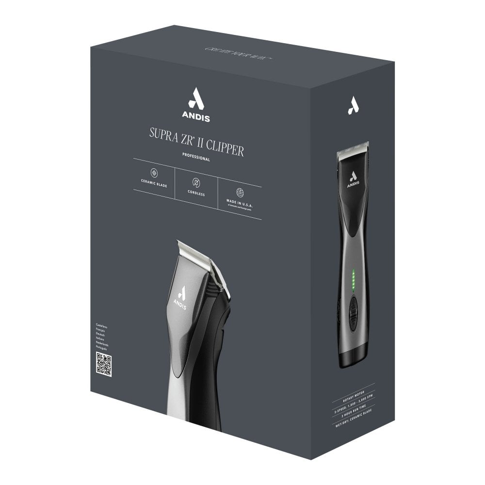 Andis Supra ZR II Detachable Blade Cordless Clipper