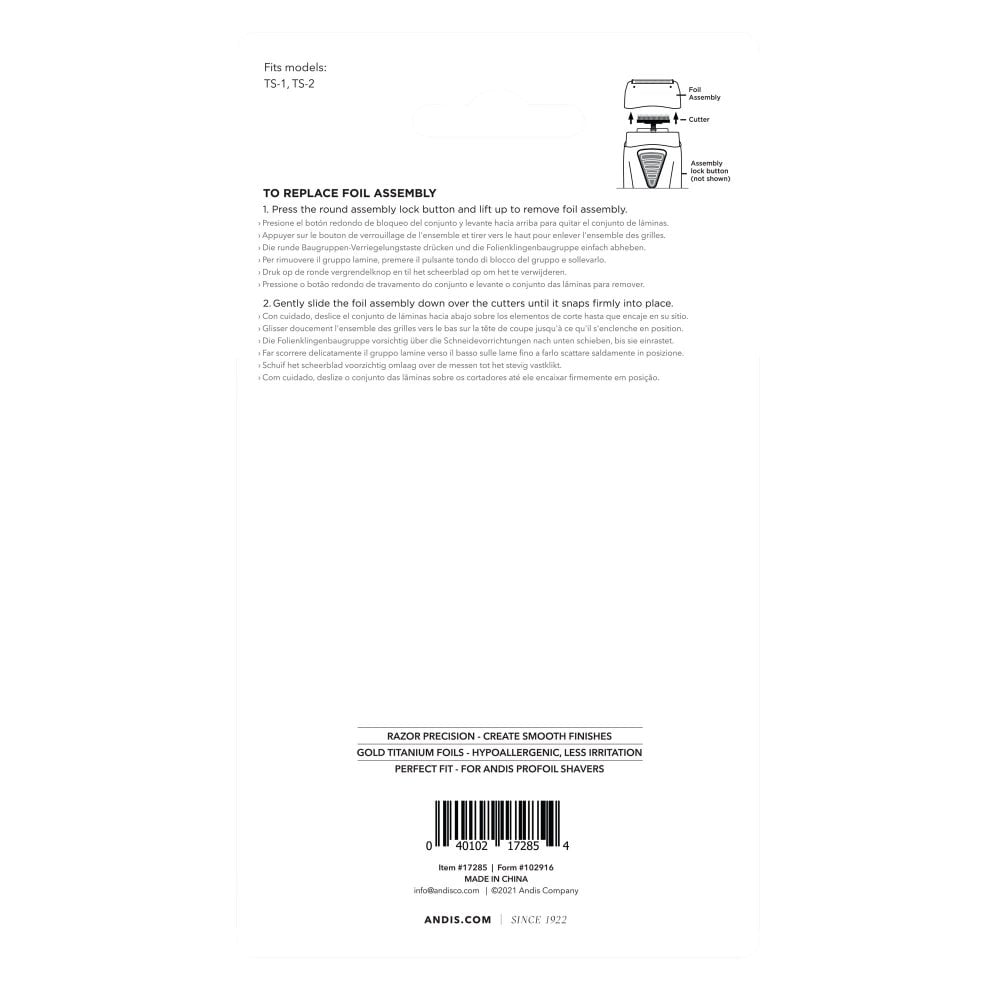 Andis Profoil Shaver Replacement Foil