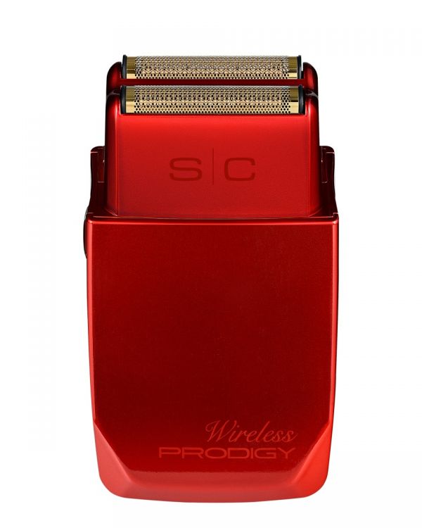 StyleCraft Wireless Prodigy Shaver Metallic Red