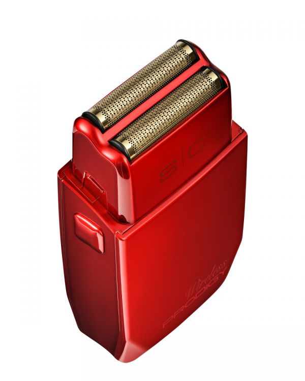 StyleCraft Wireless Prodigy Shaver Metallic Red