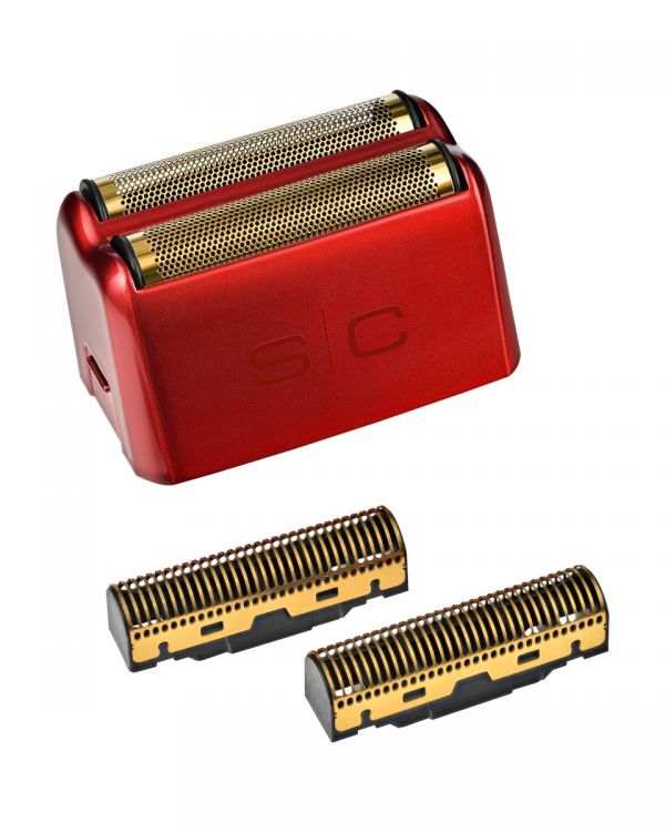 StyleCraft Wireless Prodigy Shaver Metallic Red