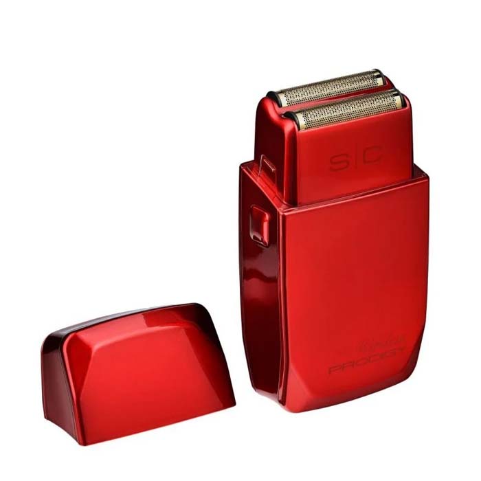 StyleCraft Wireless Prodigy Shaver Metallic Red