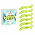 Vellen Alligator Clips Hair Slides Lime Green (6)
