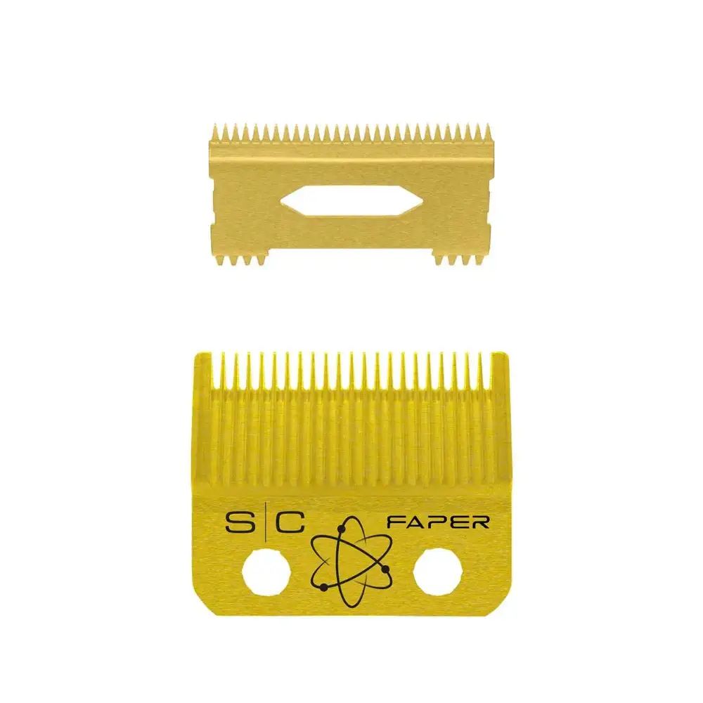 StyleCraft Slim Deep Tooth Faper Blade Set Gold