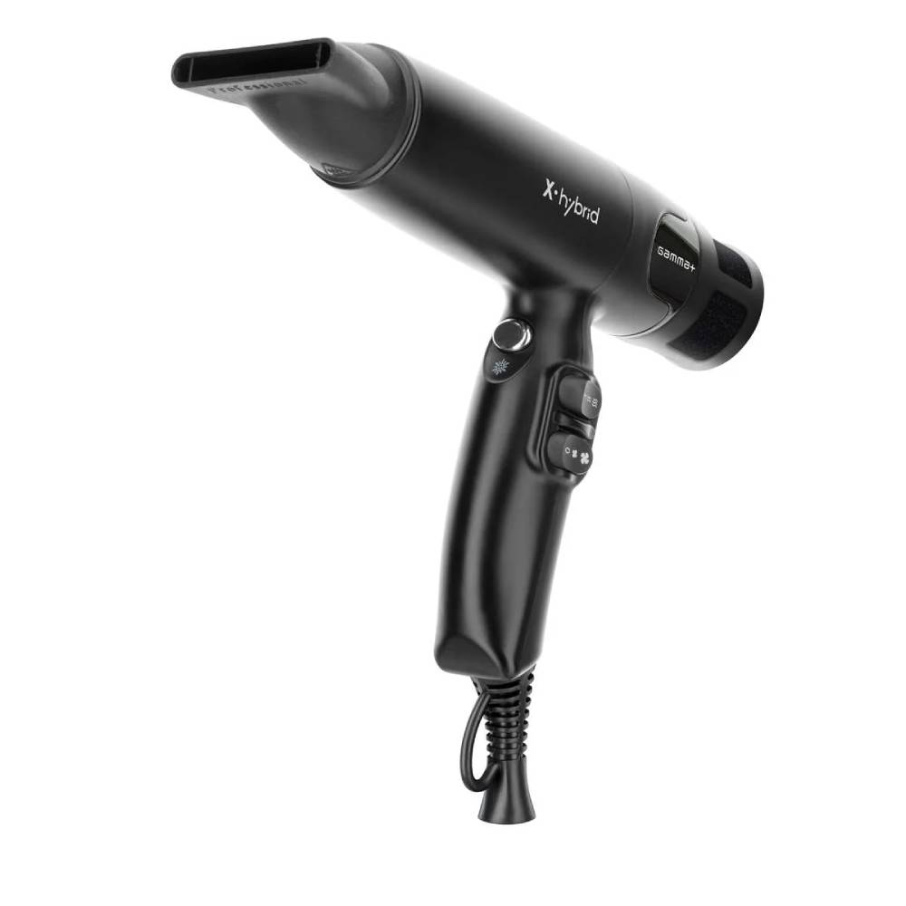 Gamma+ X-Hybrid Hairdryer Black