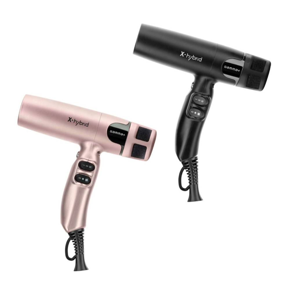 Gamma+ X-Hybrid Hairdryer Black