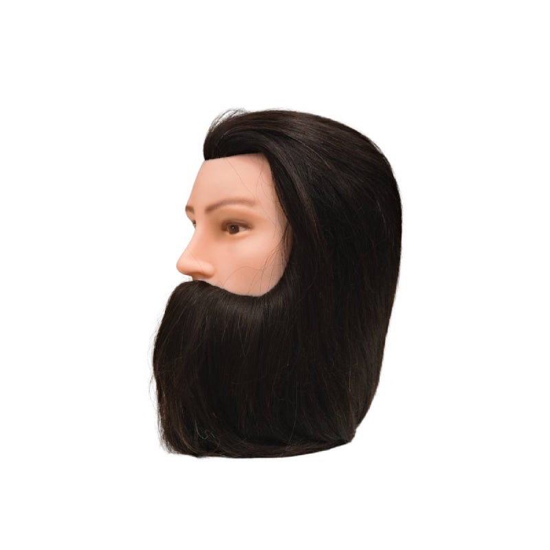 Mens Training Head with Beard