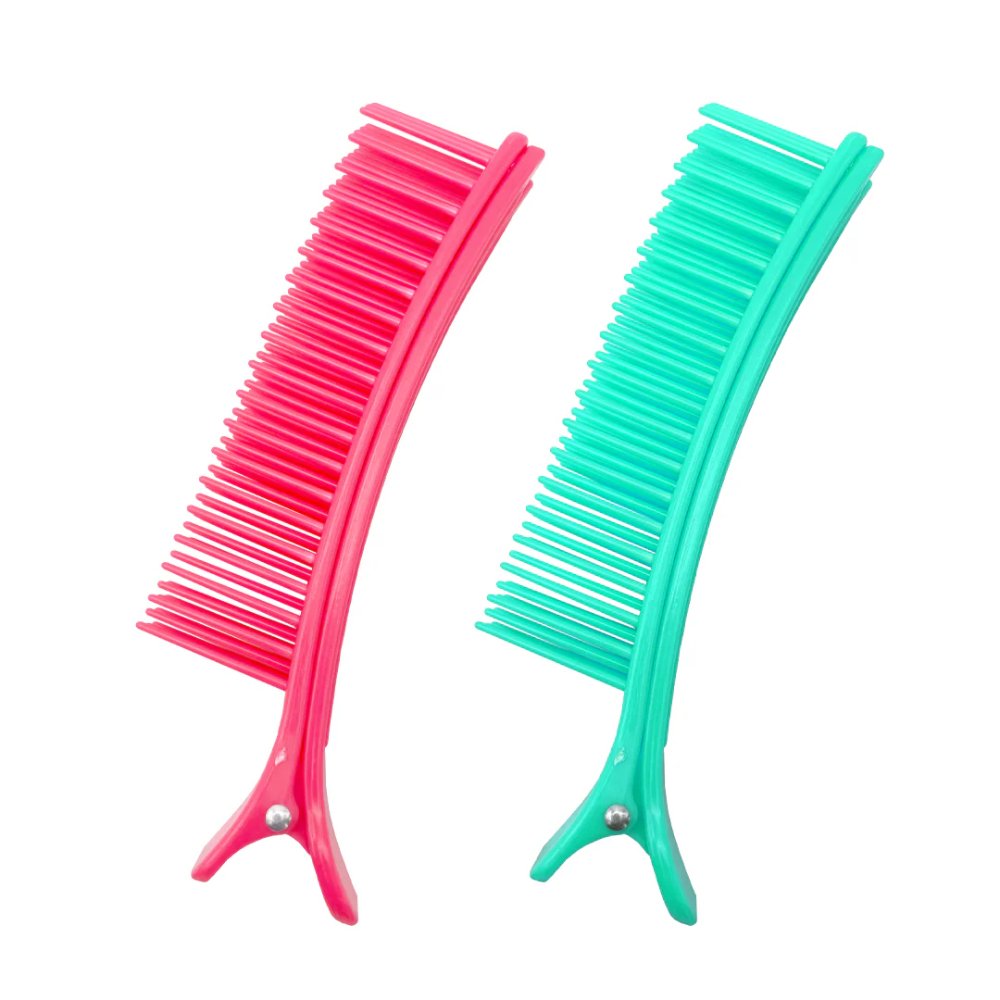 Colortrak Grip Clips Teal & Pink (2)