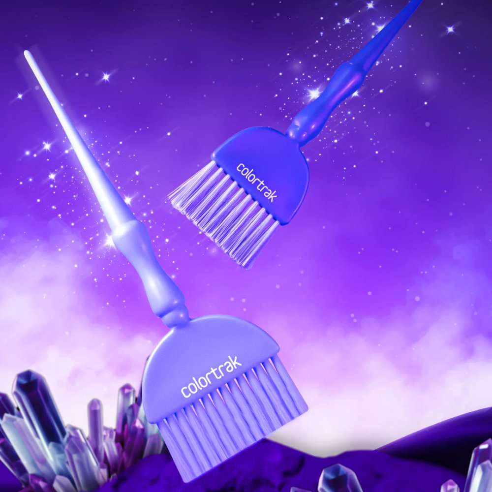 Colortrak Wand Brushes King & Queen - Peri Twinkle (2)
