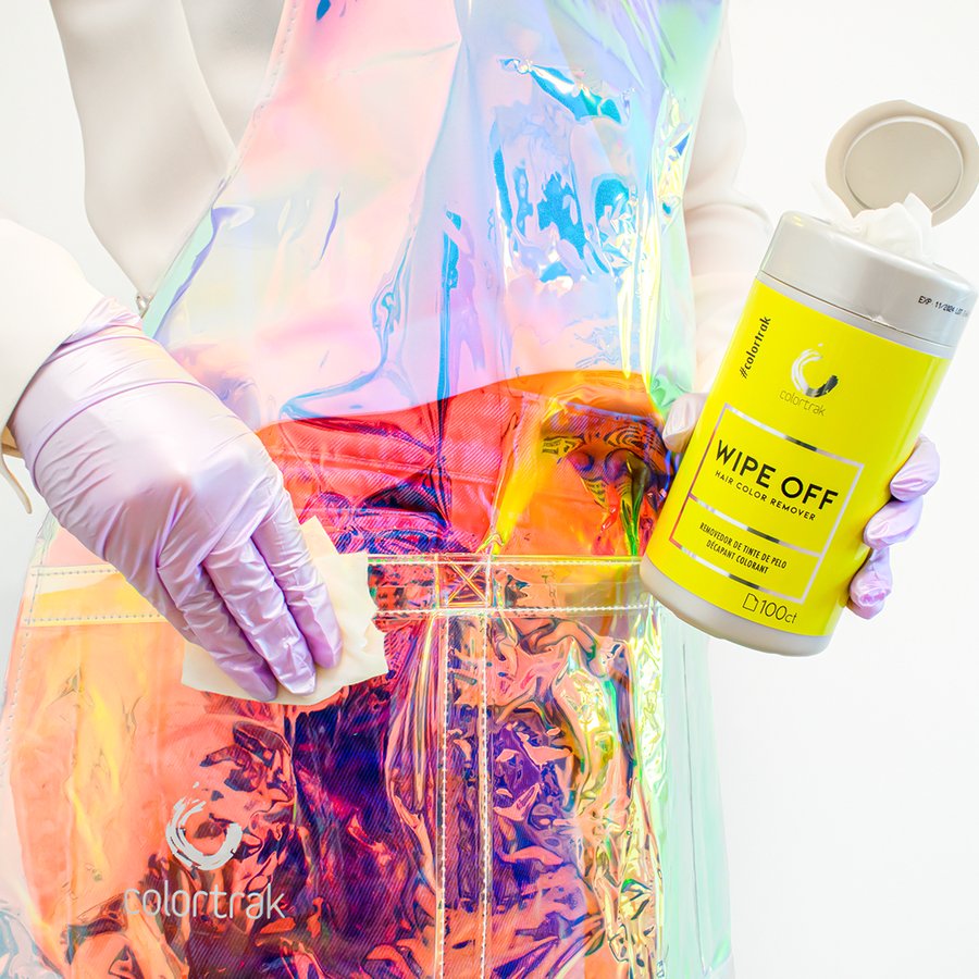 Colortrak Nothing To Hide Vinyl Apron Holographic