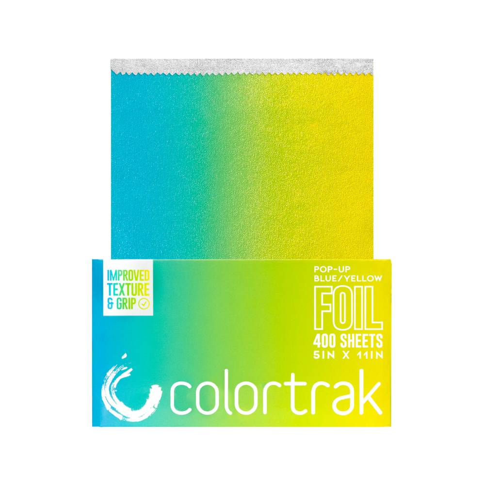 Colortrak Gradient Blue/Yellow 5x11 Pop Up Foil (400 Sheets)