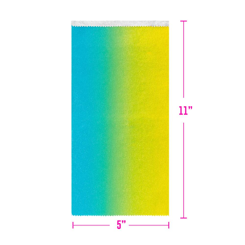 Colortrak Gradient Blue/Yellow 5x11 Pop Up Foil (400 Sheets)