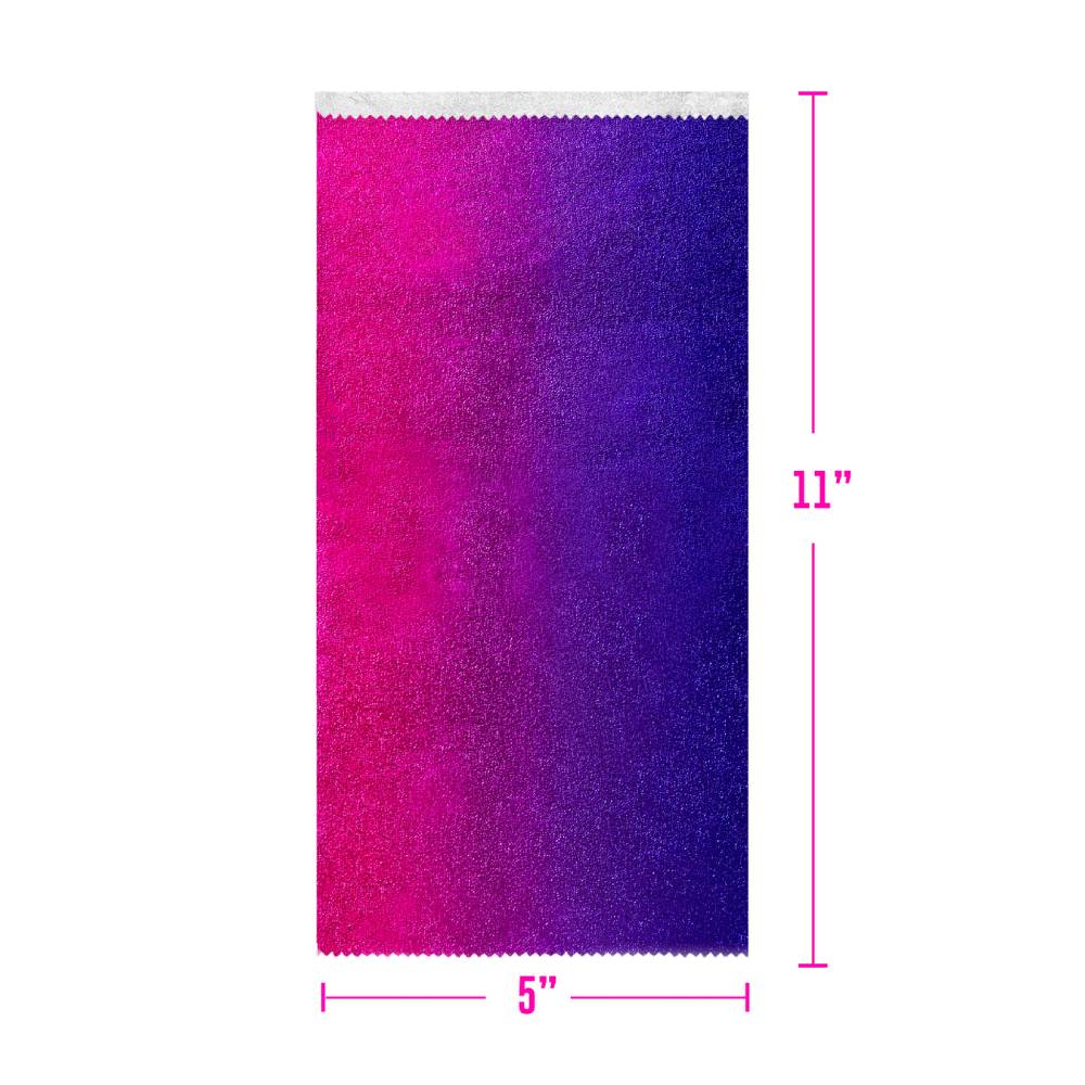 Colortrak Gradient Pink/Purple 5x11 Pop Up Foil (400 Sheets)
