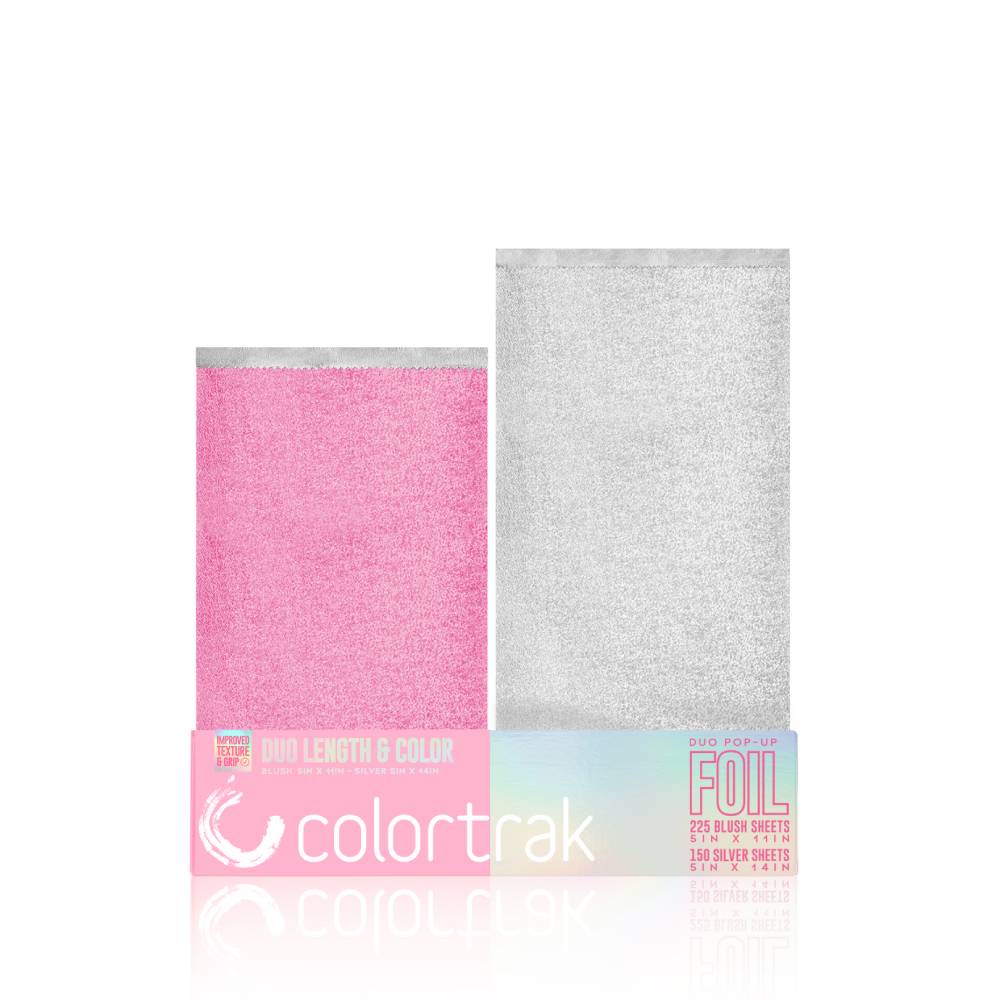 Colortrak Blush & Silver Duo Length & Color Pop-Up Foil