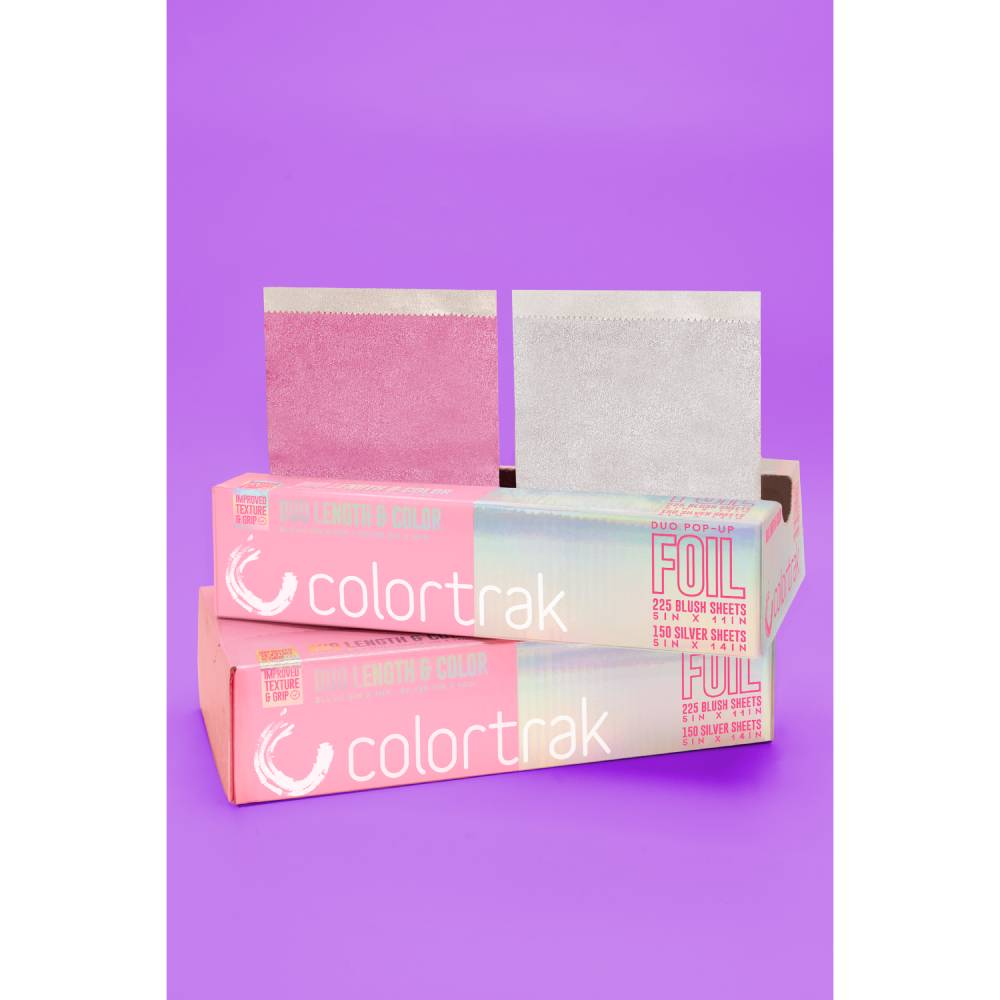 Colortrak Blush & Silver Duo Length & Color Pop-Up Foil