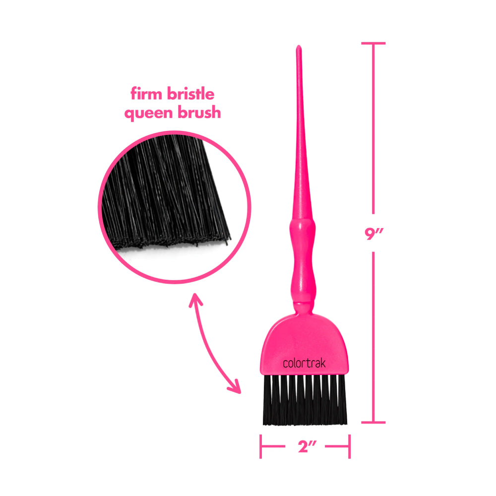 Colortrak Wand Brushes King & Queen - Electric Pink (3)