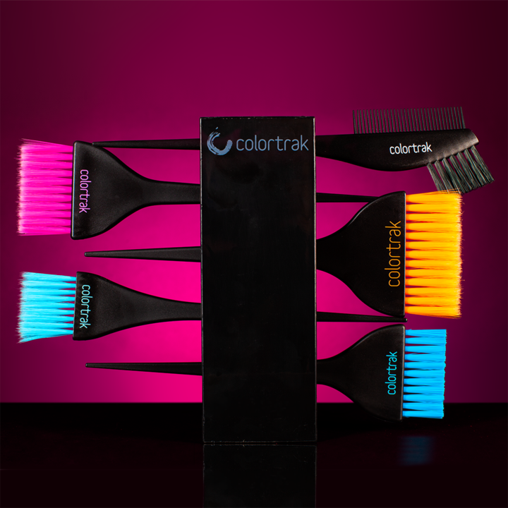 Colortrak Tooltrak Brush Set And Holder